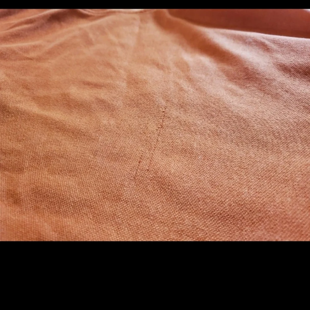 Men's Large The North Face 1/4 Zip Polo‎ Shirt orange short sleeve tee T-shirt